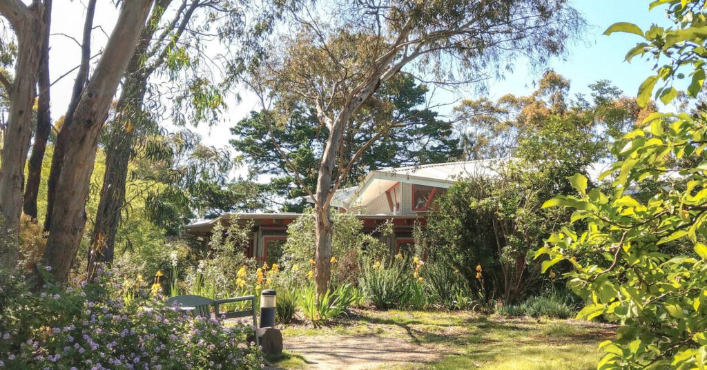 About looking from garden towards movement room melbourne rudolf steiner seminar